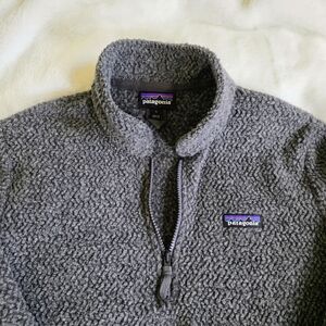 Patagonia  Gray Zip-Up Sweater